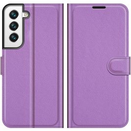 Mobigear Classic Samsung Galaxy S22 Hoesje Bookcase Portemonnee - Paars Mobigear Classic Samsung Galaxy S22 Hoesje Bookcase Portemonnee - Paars