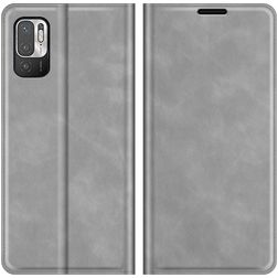 Mobigear Retro Slim POCO M3 Pro Hoesje Bookcase Portemonnee - Grijs