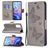 Mobigear Butterfly Xiaomi Redmi Note 11T Hoesje Bookcase Portemonnee - Grijs