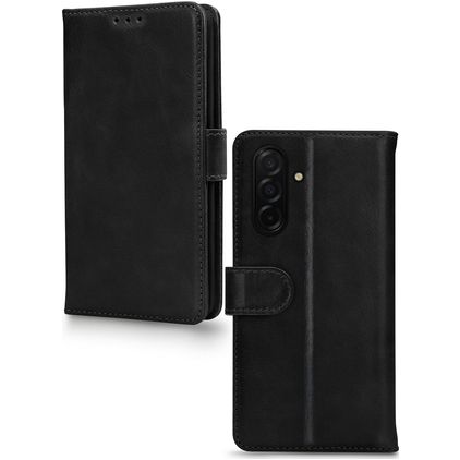 Mobilize Premium Gelly Samsung Galaxy A26 Hoesje Bookcase Portemonnee - Zwart