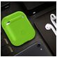 Mobigear Classic Apple AirPods 1 Hoesje Flexibel Siliconen - Groen