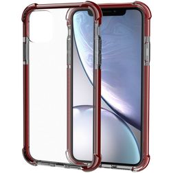 Mobigear Full Bumper iPhone 11 Pro Max Hoesje Hardcase Backcover Shockproof - Transparant / Bruin