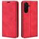 Mobigear Retro Slim Samsung Galaxy A27 Hoesje Bookcase Portemonnee - Rood