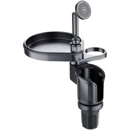 Mobigear Table MagSafe Telefoonhouder Auto Bekerhouder Magnetisch Universeel - Zwart