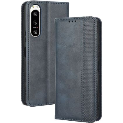 Mobigear Sensation Sony Xperia 5 IV Hoesje Bookcase Portemonnee - Blauw