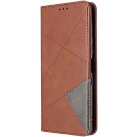 Mobigear Rhombus Slim Sony Xperia L4 Hoesje Bookcase - Bruin