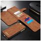 Caseme 007 iPhone 6s Hoesje Uitneembare 2in1 Bookcase Portemonnee - Bruin