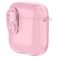 Mobigear Crystal Clip Apple AirPods 1 Hardcase Hoesje - Roze