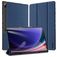 Mobigear Domo Samsung Galaxy Tab S10 Ultra Hoes Bookcase + Stylus Houder - Blauw