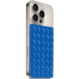 Mobiparts Sticky Pad Telefoonhouder met zuignap - Blauw Universeel