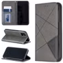 Mobigear Rhombus Slim iPhone 11 Hoesje Bookcase - Grijs