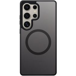 Valenta Frost MagSafe Samsung Galaxy S25 Ultra MagSafe Hoesje Hardcase Backcover - Zwart