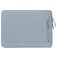 Mobigear Dual Zip Laptop Sleeve 15 - 16 inch Laptop hoes - staalblauw