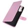 Mobigear Classic Motorola One Hyper Hoesje Bookcase Portemonnee - Roze
