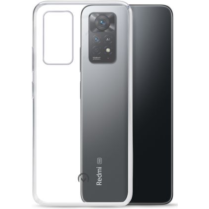 Mobilize Gelly Doorzichtig Xiaomi Redmi Note 11 Pro 4G Hoesje Flexibel TPU Backcover - Transparant