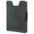 Valenta Card Case Alu + Money Strap Leren Pasjeshouder - 8 Pasjes - Blauw