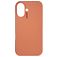 Nudient Base iPhone 16 Plus Siliconen Hoesje Backcover - Peach Orange