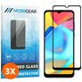Mobigear Premium Alcatel 3L Glazen Screenprotector - Case Friendly - Zwart (3-Pack)