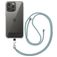 Mobigear Nylon Lanyard Universeel Telefoonkoord Verstelbaar - Grijs