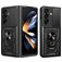 Mobigear Armor Ring Cam Slide Samsung Galaxy Z Fold 8 Ultra Hoesje Hardcase Backcover Shockproof met Ringhouder en Camera Slider - Zwart