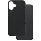 CARE by PanzerGlass Fashionable iPhone 16 Plus Siliconen MagSafe Hoesje Backcover - Zwart