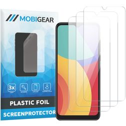 Mobigear Alcatel 1S 2021 Screenprotector Folie - Case Friendly (3-Pack)