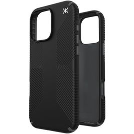 Speck Presidio2 Grip iPhone 16 Pro Max Hoesje Hardcase Backcover Shockproof - Zwart
