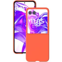 Mobigear Colors Motorola Razr 50 Ultra Hoesje Hardcase Backcover - Oranje