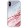 Mobigear Marble iPhone XS Max Hoesje Flexibel TPU Backcover - Towards