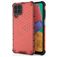 Mobigear Honeycomb Samsung Galaxy M33 Hoesje Hardcase Backcover Shockproof - Rood