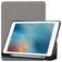 Mobigear Tri-Fold Gel iPad Pro 10.5 Inch (2017) Hoes TPU,Kunstleer Bookcase + Stylus Houder - Grijs