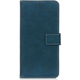Mobigear Croco Xiaomi Redmi Note 10 Pro Hoesje Bookcase Portemonnee - Groen