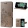 Mobigear Butterfly OnePlus 10T Hoesje Bookcase Portemonnee - Grijs