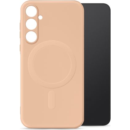 My Style Protective Flex Samsung Galaxy A35 MagSafe Hoesje Flexibel TPU Backcover - Soft Pink