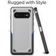 Mobigear Slim Armor Samsung Galaxy S10 Plus Hoesje Hardcase Backcover Shockproof - Rood