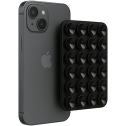 Mobigear EasyMount Zuignap Telefoonhouder - 24 Suction Cup - Zwart Universeel