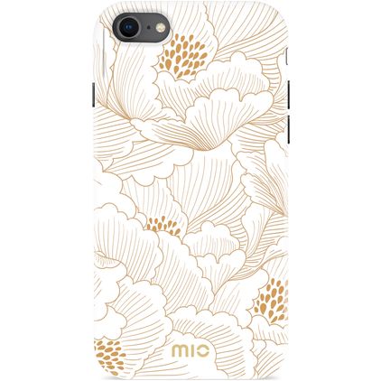MIO iPhone 8 MagSafe Hoesje Hardcase Backcover - White Roses