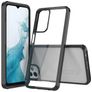 Mobigear Crystal Samsung Galaxy A23 Hoesje Hardcase Backcover - Transparant / Zwart