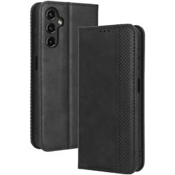 Mobigear Sensation Samsung Galaxy A14 Hoesje Bookcase Portemonnee - Zwart