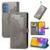 Mobigear Mandala Samsung Galaxy M52 Hoesje Bookcase Portemonnee - Grijs