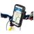Mobigear Bike Console Telefoonhouder Fiets Fietsstuur Bevestiging Hoesje Universeel (max 17 cm x 9 cm) - Zwart