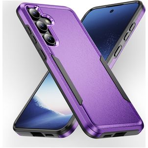 Mobigear Heavy Armor Samsung Galaxy S24 Hoesje Hardcase Backcover Shockproof - Paars