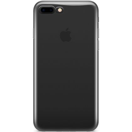 Mobigear Basics Doorzichtig iPhone 8 Plus Hoesje Flexibel TPU Backcover - Transparant