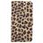 Mobigear Leopard iPhone SE (2022) Hoesje Bookcase Portemonnee - Geel