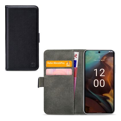 Mobilize Classic Gelly Wallet Nokia XR21 Hoesje Bookcase Portemonnee - Zwart