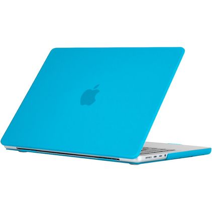 Mobigear Matte MacBook Pro 14 Inch (2021-2026) Hoes Hardshell Laptopcover MacBook Case - Blauw - Model A2442 / A2779 / A2918 / A2992 / A3401 / A3112 / A3434 / A3427 / A3426