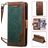 Mobigear Two Tone iPhone 7 Hoesje Bookcase Portemonnee - Groen