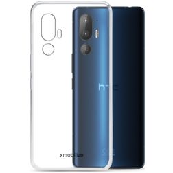 Mobilize Gelly Doorzichtig HTC U24 Pro Hoesje Flexibel TPU Backcover - Transparant