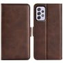 Mobigear Slim Magnet Samsung Galaxy A73 Hoesje Bookcase Portemonnee - Bruin