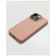 Nudient Base iPhone 15 Pro Max Siliconen Hoesje Backcover - Peach Orange